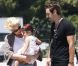 Katherine Heigl, son époux Josh Kelley et leur fille Naleigh quittent Los Angeles, le 27 mai 2011.