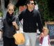 La vie est belle pour Jessica Alba comblée par Cash Warren et la belle Honor. Los Angeles, 29 mai 2011