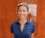 Anne-Sophie Lapix a assisté à la finale Dames de Roland-Garros qui a vu la victoire de la Chinoise Li Na sur l'Italienne tenante du titre Francesca Schiavone, le 4 juin 2011