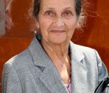 Simone Veil à Roland-Garros pour assister à la finale Dames qui a vu la victoire de la Chinoise Li Na sur l'Italienne tenante du titre Francesca Schiavone, le 4 juin 2011