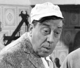 Fernandel tourne le film Le boulanger de Valorgue, en 1952. 