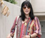 Selma Blair toujours très enceinte dans une tenue ethnique le 9 juin 2011 à Los Angeles