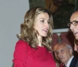 Letizia d'Espagne et Felipe au palais royal à Madrid le 9 juin 2011