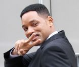 Will Smith, en avril 2011, sur le tournage de Men in Black 3, à New York.