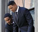 Will Smith sur le tournage de Men in Black 3, il donne de sa personne en effectuant les cascades le 7 juin, à New York !