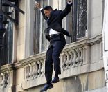 Will Smith sur le tournage de Men in Black 3, il donne de sa personne en effectuant les cascades le 7 juin, à New York !