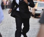 Will Smith sur le tournage de Men in Black 3, il donne de sa personne en effectuant les cascades le 7 juin, à New York !