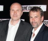 Alain Marécaux et Philippe Torreton lors de l'avant-première de  Présumé Coupable , dans l'enceinte du Gaumont Marignan des Champs-Elysées, à Paris, le 14 juin 2011.