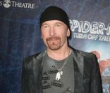 The Edge le mardi 14 juin à Brodway pour l\'avant-première de Spider-Man : Turn Off The Dark, le musical événement