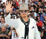 Johnny Depp le 14 mai 2011 à Cannes<br />