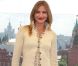 EN slim et veste Chanel, Cameron Diaz illumine Moscou pour la promo de son dernier film Bad Teacher, le 15 juin 2011