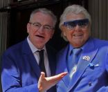 Michou et Jean-Luc Petitrenaud à Paris, mai 2011.