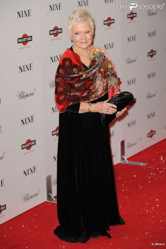 Judi Dench le 15 décembre 2009 à New York
