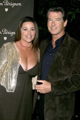 Pierce Brosnan et sa femme