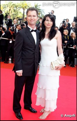 David Martinon et son épouse Karen en 2008. 