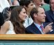 Le prince William et Kate Middleton tenaient à encourager l'Ecossais Andy Murray à Wimbledon, le 27 juin 2011, dans son huitième de finale face à Richard Gasquet.