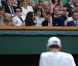 Le prince William et Kate Middleton tenaient à encourager l'Ecossais Andy Murray à Wimbledon, le 27 juin 2011, dans son huitième de finale face à Richard Gasquet.