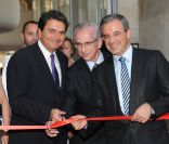 Pierre Lellouche, Jacques Bravo et Thierry Mariani à l'inauguration du restaurant du Palais Garnier, à Paris, le 27 juin 2011.