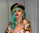 Lady Gaga à la sortie des studios de Taratata, à Paris, le 13 juin 2011.