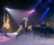 Lady Gaga sur le plateau de Taratata , le 13 juin 2011. L'émisison a été diffusé sur France 4 le 28 juin.