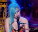Lady Gaga sur le plateau de Taratata , le 13 juin 2011. L'émisison a été diffusé sur France 4 le 28 juin.
