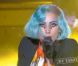 Lady Gaga sur le plateau de Taratata , le 13 juin 2011. L'émisison a été diffusé sur France 4 le 28 juin.