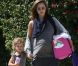 Jessica Alba dans les rues de Los Angeles, le 30 juin 2011, avec son adorable fille Honor.