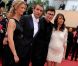 Alexandra Lamy, Jean Dujardin, Bérénice Bejo et Michel Hazanavicius à la cérémonie de clôture du festival de Cannes, le 22 mai 2011.