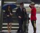 Le prince William et la duchesse Catherine de Cambridge arrivent à l'aéroport de Yellowknife dans la soirée du lundi 4 juillet 2011, au 5e jour de leur Royal Tour au Canada.