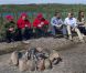 Le duc et la duchesse de Cambridge, au sixième jour de leur visite officielle au Canada, étaient le 5 juillet 2011 dans la province des Territoires du Nord-Ouest. De Yellowknife, ils ont décollé pour le lac Blachford, où ils ont pu s'immiscer dans la vie tribale des Aborigènes puis savourer quelques heures d'intimité sur Eagle Island. 