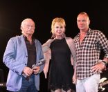 En Italie au festival du film d'Ischia le 11 juillet 
