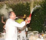 Soirée blanche, aux Moulins de Ramatuelle, le 10 juillet 2011.