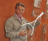 Gérard Holtz à Roland-Garros en 2011. 
