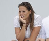 Laure Manaudou lors de l'Open EDF à Paris, en juin 2011.