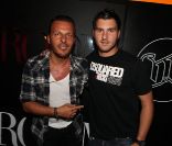 Jean-Roch et André-Pierre Gignac au VIP ROOM de St Tropez le 10 juillet 2011