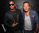 Jeremih et Jean-Roch au VIP ROOM de St Tropez le 11 juillet 2011