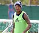 David Beckham fait une séance d'entraînement avec les LA Galaxy, en Californie, le 15 juillet 2011.