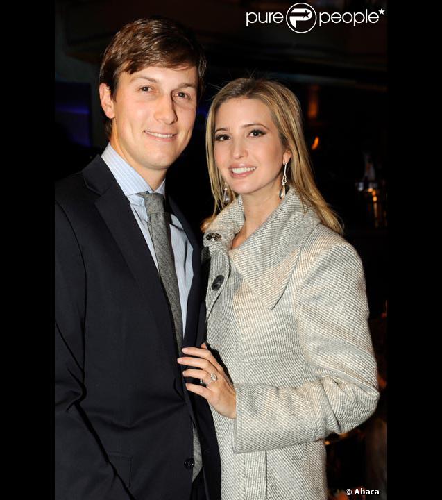 Ivanka Trump et son mari Jared Kushner en mars 2011 à New York 
