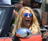 Blake Lively sur le tournage de son film Savages à Los Angeles