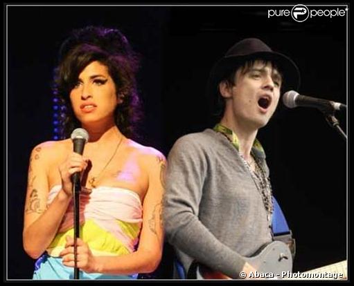 Amy Winehouse et Pete Doherty