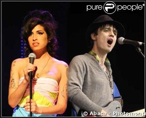 Amy Winehouse et Pete Doherty
