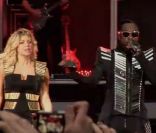Les Black Eyed Peas au Stade de France, le 22 juin 2011.