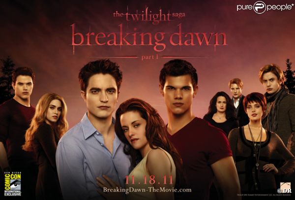Affiche du film Twilight - chapitre IV : Révélation (partie I)