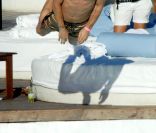Sergio Ramos saute à l'eau, surprenant - juillet 2008 à Marbella 