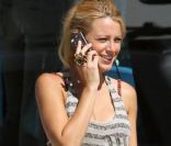 Blake Lively sur le tournage de Gossip Girl le 5 août 2011 à Los Angeles