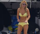 On vous l'accorde, Geri Halliwell vient de souffler ses 39 bougies mais l'année prochaine elle aurait certainement encore ce corps de rêve ! L'ex-Spice Girl affiche sa perfection avec sa peau caramel... Un délice ! Saint-Jean Cap Ferrat, 18 juin 2011 