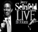 L'affiche du spectacle de Jerry Seinfeld à Paris le 18 septembre 2011 