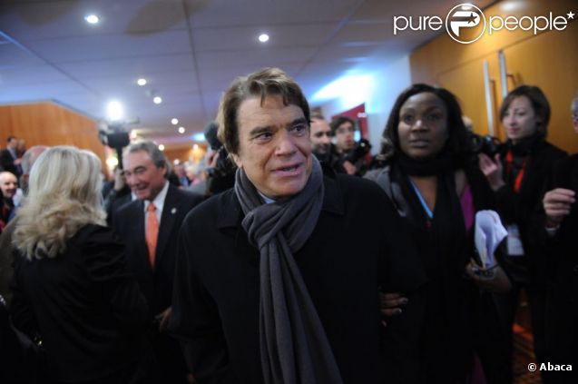 Bernard Tapie en décembre 2010. 