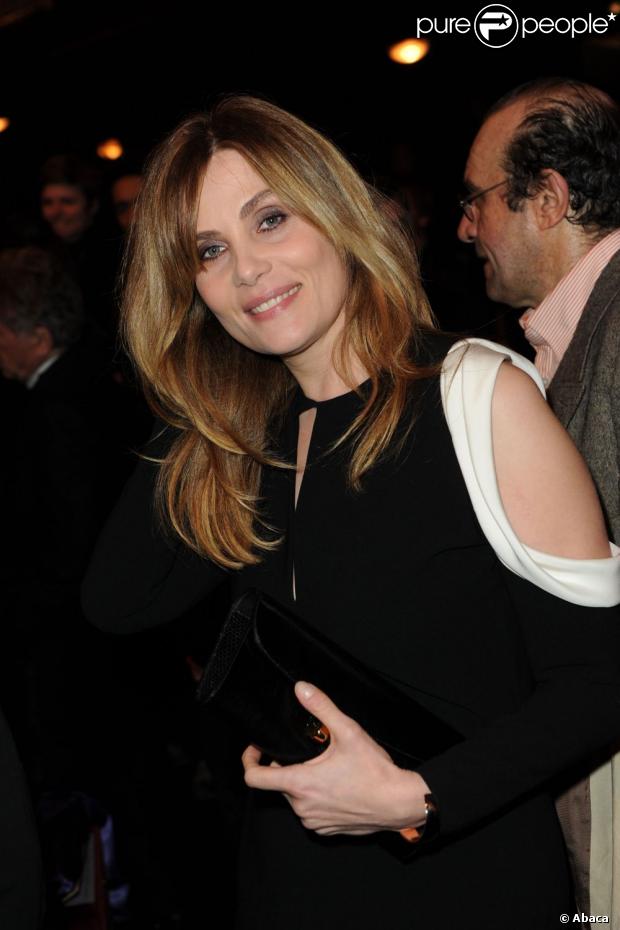 Emmanuelle Seigner lors de la cérémonie des César en février 2011