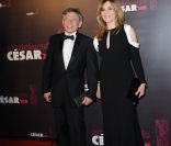 Emmanuelle Seigner et Roman Polanski lors de la cérémonie des César en février 2011